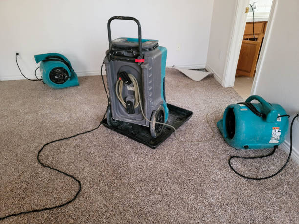 Water damage restoration process in San Pablo, CA